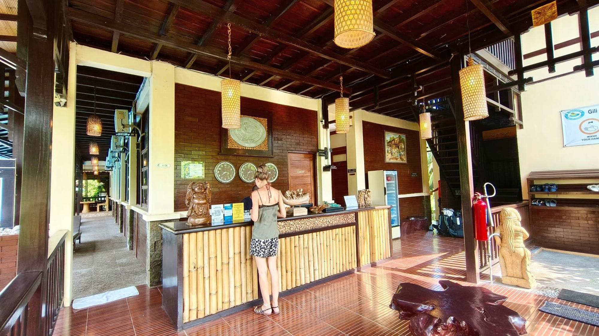 Gili Buana Vandrarhem Gili Air Exteriör bild