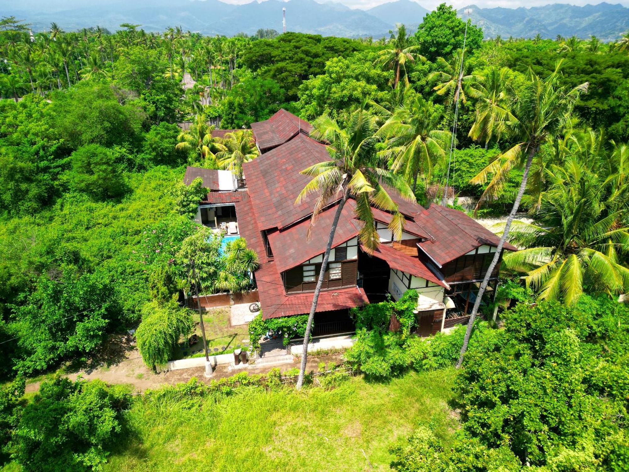 Gili Buana Vandrarhem Gili Air Exteriör bild